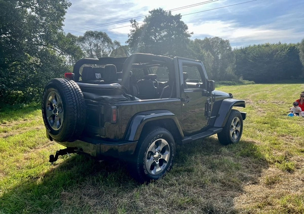 Jeep Wrangler cena 117500 przebieg: 132000, rok produkcji 2016 z Kalisz Pomorski małe 379